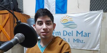 Jon y Norma en el programa radial Contalo Como Quieras de Fm del Mar (100.1)