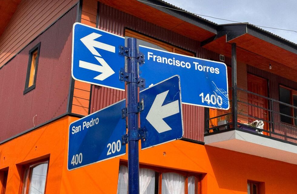 Las  calles del Barrio los Fueguinos ya tienen sentido único de circulación