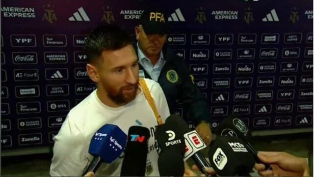 El gesto con una periodista