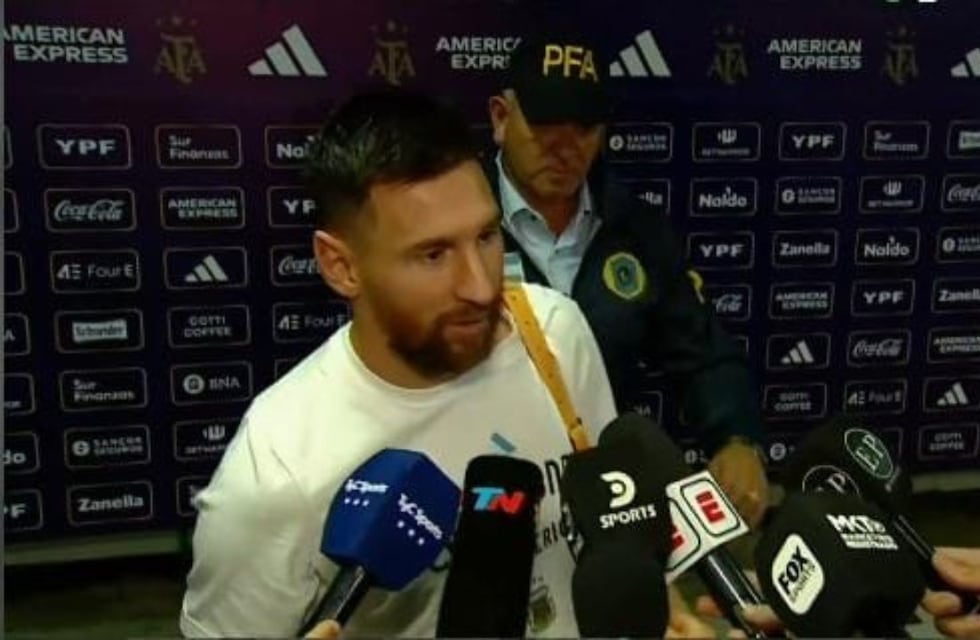 El gesto de Lionel Messi con una periodista que enloqueció a los hinchas