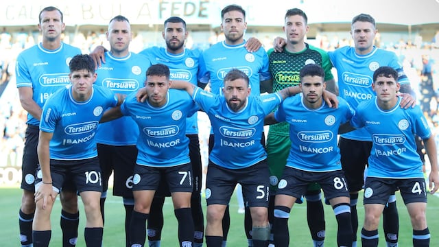 El 11 que entró para jugar ante Quilmes (Prensa Belgrano)
