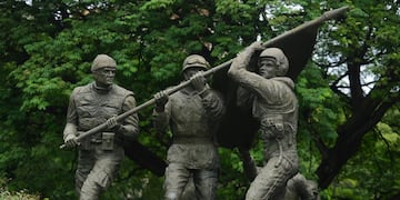 Monumento a los héroes de Malvinas, en Córdoba.
