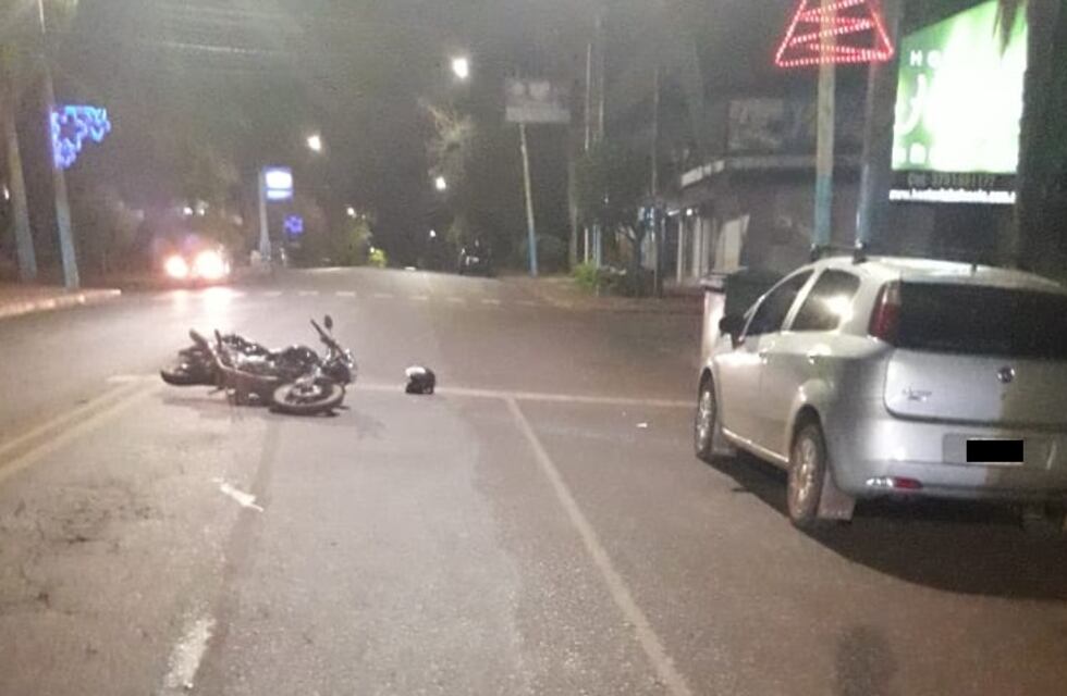 Circulaba alcoholizado y sufrió un accidente vial en Montecarlo