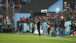 Farré se mostró molesto con el VAR tras el partido Belgrano-Central Córdoba en Alberdi.