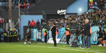 Farré se mostró molesto con el VAR tras el partido Belgrano-Central Córdoba en Alberdi.