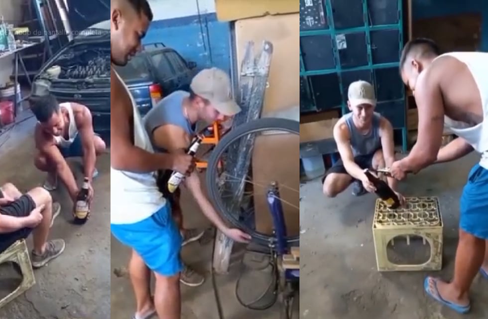 El peor tutorial: dos cordobeses y cómo no hay que abrir una cerveza