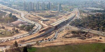 TROPEZÓN. Así se ve desde el aire (Antonio Carrizo/LaVoz).TROPEZÓN. Así se ve desde el aire (Antonio Carrizo/LaVoz).