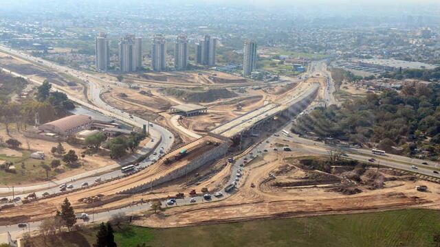 TROPEZÓN. Así se ve desde el aire (Antonio Carrizo/LaVoz).TROPEZÓN. Así se ve desde el aire (Antonio Carrizo/LaVoz).