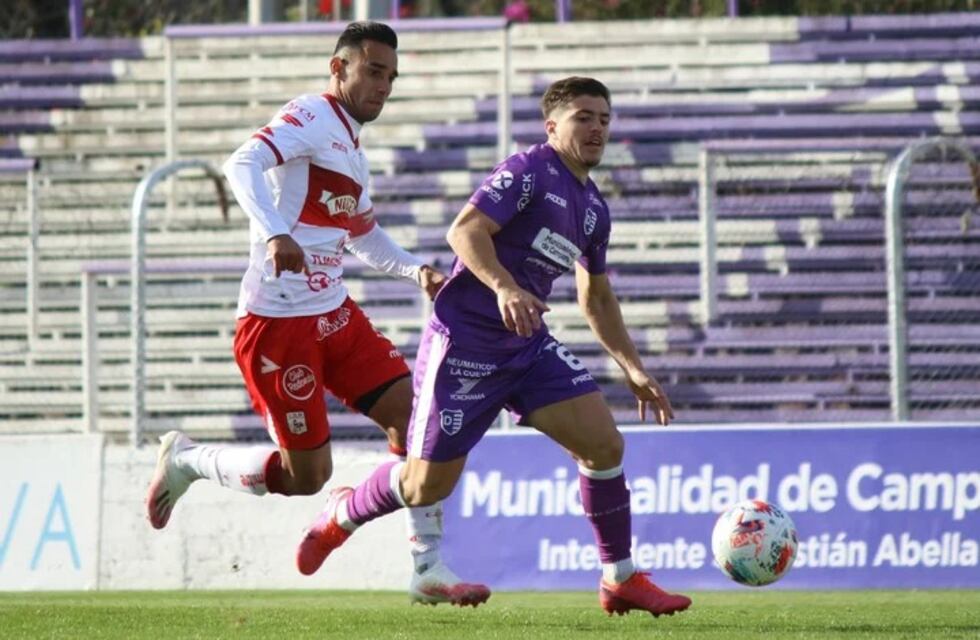 Fernando Bersano le dio el primer triunfo a Dálmine con un “golazo de mitad de cancha”