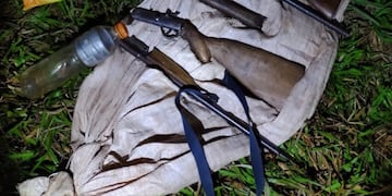 Secuestran armas y desarticulan campamento de furtivos.