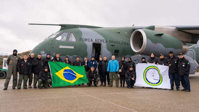 Tierra del Fuego brindó apoyo logístico al Programa Antártico de la Marina de Brasil