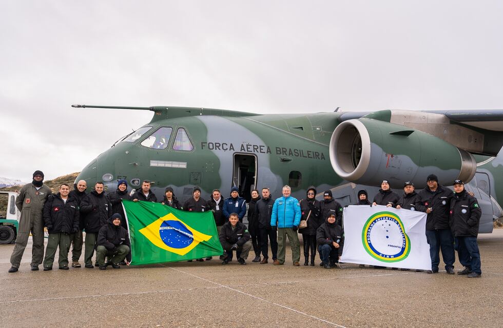 Tierra del Fuego brindó apoyo logístico al Programa Antártico de la Marina de Brasil