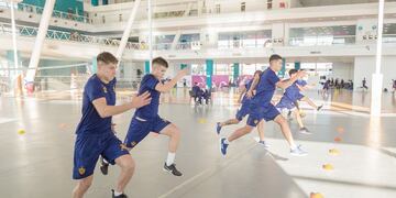 Atlanta trabaja en las instalaciones de la Universidad de La Punta.