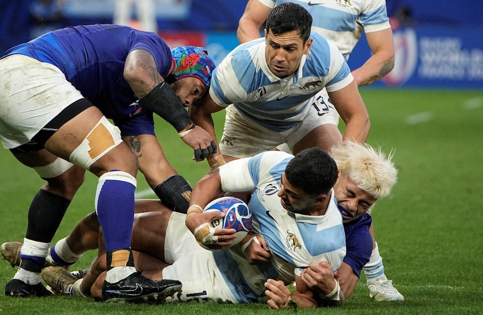 Primera victoria de Los Pumas en el Mundial de Rugby: vencieron a Samoa por 19 a 10