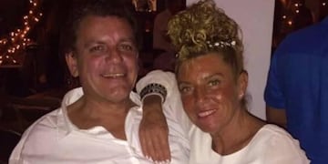 Gabriel Izzo y su esposa, Silvana Petinari.