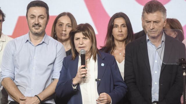 El búnker de Juntos por el Cambio tras la derrota en las elecciones. Foto: Federico López Claro