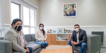 Políticas migratorias: El Intendente Vuoto se reunió con el Delegado de Migraciones en Tierra del Fuego