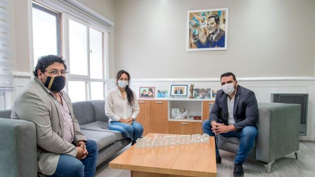 Políticas migratorias: El Intendente Vuoto se reunió con el Delegado de Migraciones en Tierra del Fuego