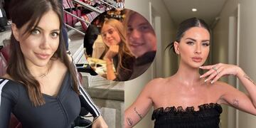 ¿Fue a propósito?: La nuera de Wanda Nara se tomó una foto con la China Suárez