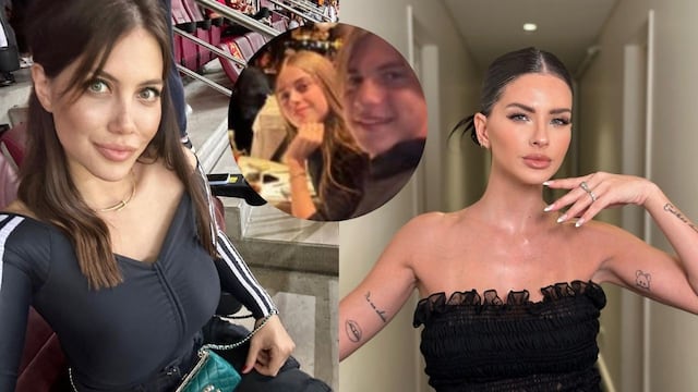 ¿Fue a propósito?: La nuera de Wanda Nara se tomó una foto con la China Suárez