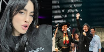 Lali Espósito hizo un sarcástico comentario por la participación de Javier Milei en el Festival de Jesús María.