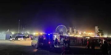 Tragedia en un festival de Valencia.