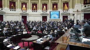 La Cámara de Diputados, presidida por Martín Menem, sesionó el último miércoles (Foto: HCDN)