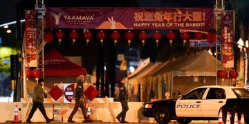 Titoteo durante la celebración del Año Nuevo Lunar en Estados Unidos.