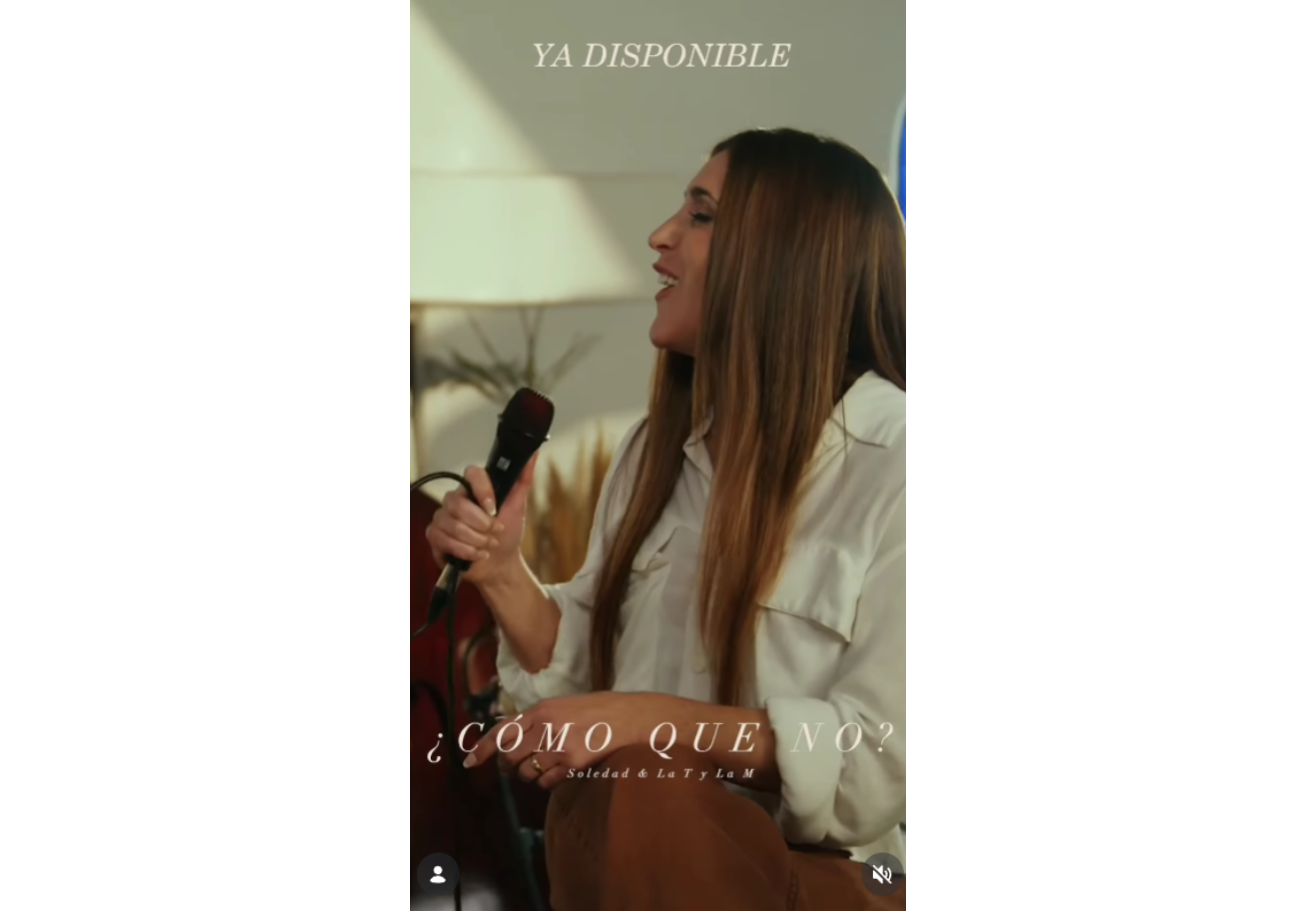 Soledad compartió la noticia en sus redes.