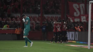 La bronca de Guido Herrera, figura de un Talleres otra vez sin ser parte de la definición en Copa de la Liga (Federico López Claro / La Voz).