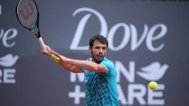Juan Ignacio Londero y una contundente victoria en el Challenger de Florianópolis. (Twitter @LegionSudam)