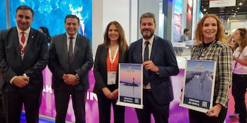 El ministro de Turismo y Deportes de la Nación visitó el stand de Ushuaia en la WTM LATIN AMÉRICA 2022