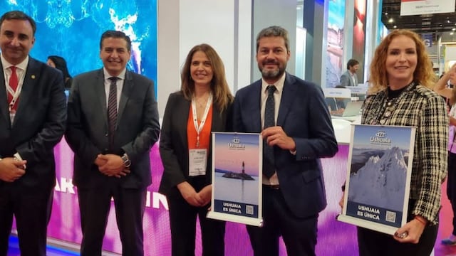 El ministro de Turismo y Deportes de la Nación visitó el stand de Ushuaia en la WTM LATIN AMÉRICA 2022