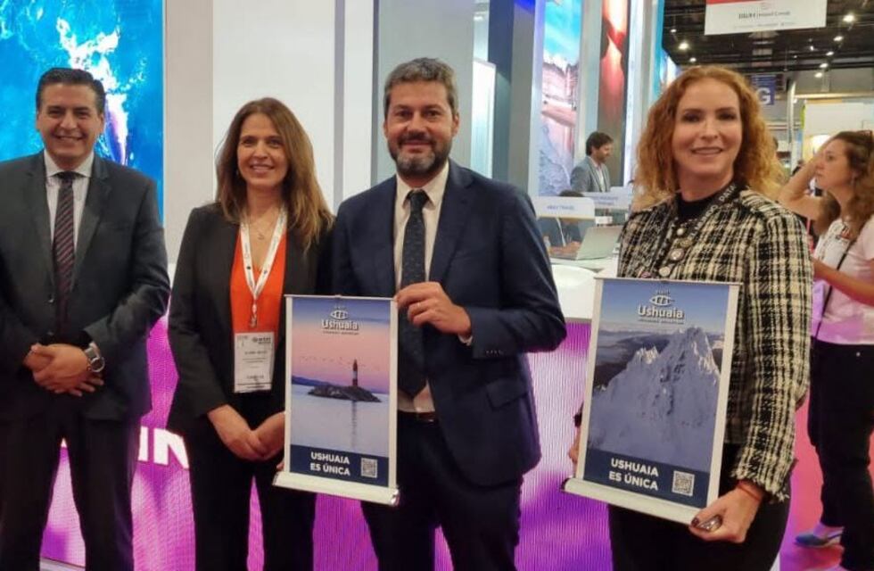 El ministro de Turismo y Deportes de la Nación visitó el stand de Ushuaia en la WTM LATIN AMÉRICA 2022