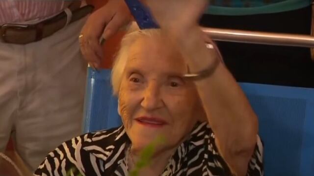 Irma, otra cordobesa que se suma al club de los 100 años.