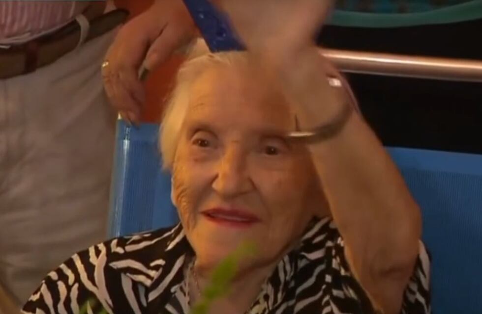 Irma, la cordobesa que cumplió 100 años en la víspera de Navidad