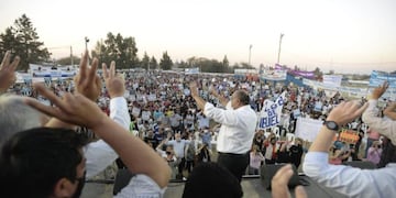 Manzur participó en un acto en Trancas.