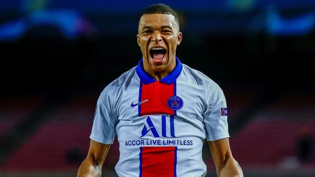 El francés Mbppé, crack total y figura indiscutida del partido al convertir tres goles. / Gentileza.