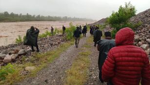 Intensa fue la búsqueda de Sheila Tolaba desde el lunes en el río Grande. El cuerpo de la niña fue hallado este miércoles unos quince kilómetros aguas abajo, en jurisdicción del departamento Palpalá.