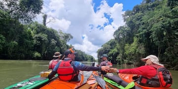 Llega al norte misionero la travesía náutica Andresito-Cataratas del Iguazú.