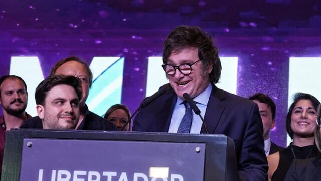 Milei festejó llegar al balotaje y convocó a JxC.