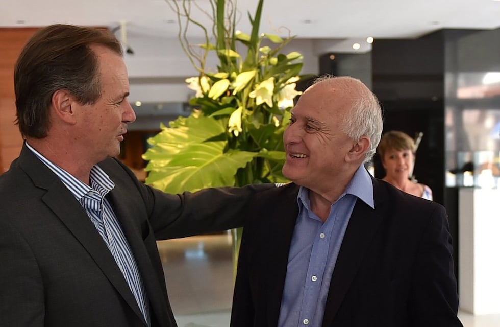 Gustavo Bordet despidió a Miguel Lifschitz