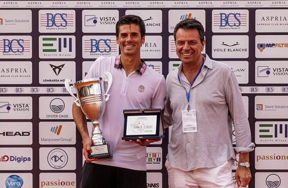 Federico Coria ganó el Challenger de Milán en su primera final del año