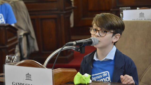 Ian Galo Lescano, el niño de 9 años que concientiza sobre el autismo.