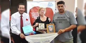 Susana Montoya tenía 74 años. Fernando, a la izquierda, es el principal acusado.