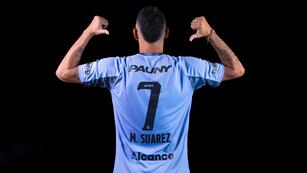 Suárez usará el número 7 en Belgrano y se convirtió en el tercer refuerzo.