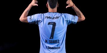 Suárez usará el número 7 en Belgrano y se convirtió en el tercer refuerzo.