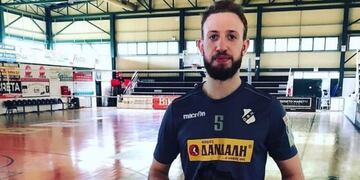 El voleibolista riograndense de 23 años tendrá su primera experiencia en el Vóley de Europa.