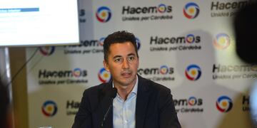 Manuel Calvo, sobre los resultados de Juan Schiaretti. (Javier Ferreyra / La Voz)