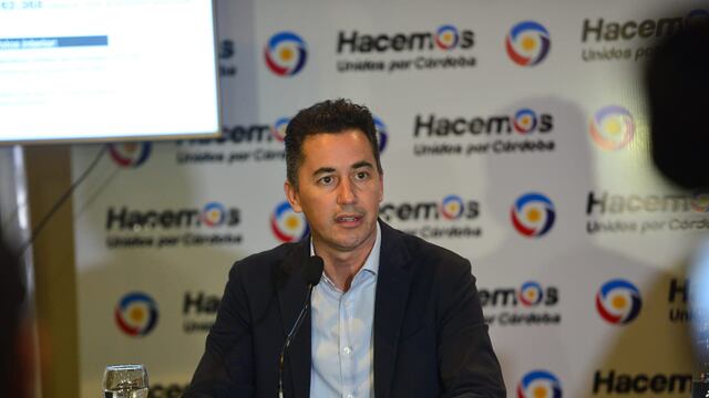 Manuel Calvo, sobre los resultados de Juan Schiaretti. (Javier Ferreyra / La Voz)